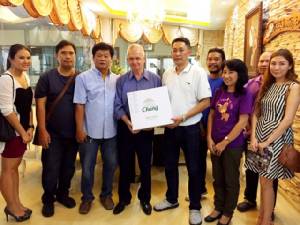 เครื่องดื่มตราช้างสวัสดีปีใหม่ไทยนักข่าวพัทยา พร้อม ปชส.แบรนด์ใหม่ครอบคลุมผู้บริโภค