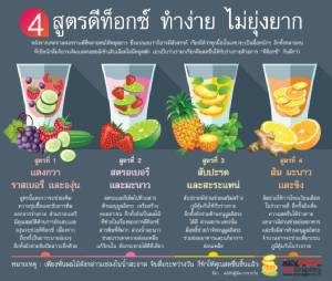 คืนความสุขให้แก่ร่างกาย ด้วย 4 สูตรดีท็อกซ์ ทำง่าย ไม่ยุ่งยาก