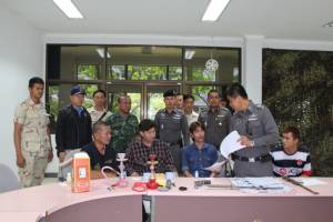 สนธิกำลังรวบ หน.แก๊งนารายณ์กวนเมืองพร้อมพวก หลังซ่องสุมป่วนทั่วหนองคาย
