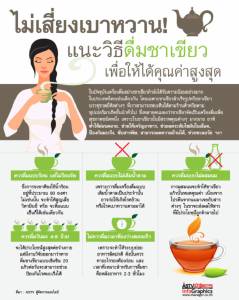 ไม่เสี่ยงเบาหวาน! แนะวิธีดื่มชาเขียว เพื่อให้ได้คุณค่าสูงสุด