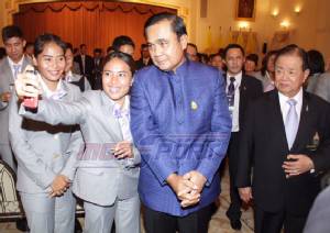 "บิ๊กตู่" เล็งไปเชียร์ "ลูกยาง" ซีเกมส์