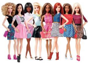 Barbie with flat shoes