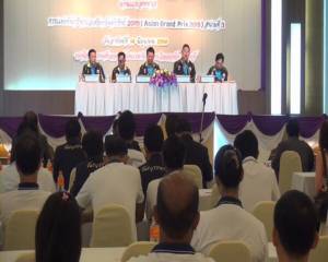 “จันทบุรี” แถลงข่าวแข่งขันกรีฑาเอเชีย กรังด์ปรีซ์ 2015