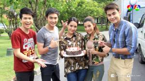 “วิน-ธาวิน” ชวนเพื่อนๆ หอบเค้กเบิร์ธเดย์ “จั๊กจั่น” กลางกองถ่าย “เหยี่ยวรัตติกาล”