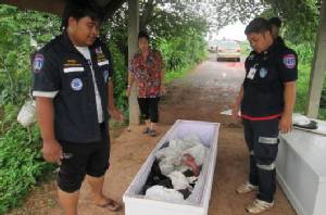พบศพชายนิรนามลอยขึ้นอืดริมน้ำโขง คาดถูกฆาตกรรม