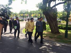 “ประยุทธ์” รับรายงานอธิบดีกรมน้ำ พบปะมูลนิธิช่วยคนปัญญาอ่อนฯ ก่อนถกครม.