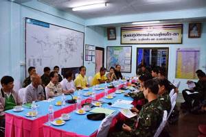 หน่วยงานความมั่นคงนราฯ หารือภาค ปชช.สุไหงโก-ลก ยกระดับมาตรการ รปภ.เมือง