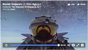 ตื่นตาไปกับ GoPro บน F-15SG เหนือมารีน่าเบย์สิงคโปร์ วิดีโอหาดูได้ยาก
