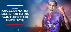 PSG เซ็น “ดิ มาเรีย” 4 ปี ประเดิมฟัด “ลีลล์” ศุกร์นี้