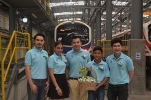 รถไฟฟ้าแอร์พอร์ตเรลลิงก์เฉลิมฉลองเทศกาลวันแม่