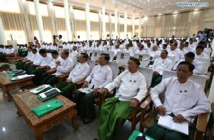 ทหาร-ตำรวจเข้าปิดล้อมที่ทำการพรรครัฐบาลพม่าหลังประกาศรายชื่อผู้ลงสมัครรับเลือกตั้ง