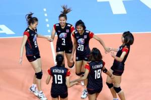 ลูกยางไทย ถล่มคิวบา 3-0 ยู 23 ชิงแชมป์โลก
