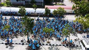 ชาวนราฯ กว่า 5,000 คนร่วมปั่นจักรยานเฉลิมพระเกียรติ “ราชินี” ระยะทาง 27.5 กม.