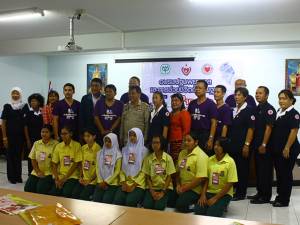 สตูลจัด “100 โรงเรียน 10,000 คน เยาวชนจิตอาสา CPR กู้ชีพ”