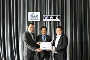 พิธีร่วมลงนามเซ็นต์สัญญาความร่วมมือในการบริหารจัดการสื่อโฆษณาประชาสัมพันธ์ ในสถานีบริการน้ำมันปตท.ทั่วประเทศ "PTT LIFE STATION MEDIA NATIONWIDE"