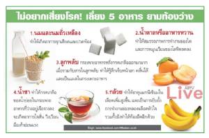 ไม่อยากเสี่ยงโรค! เลี่ยง 5 อาหาร ยามท้องว่าง [info]