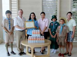 โรงแรมอมารี ภูเก็ต ร่วมสนับสนุนการกีฬาแก่สถานศึกษา