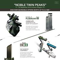 โนเบิลฯ จัดแคมเปญ Noble Twin Peaks กระตุ้นยอดขาย 2 โปรเจกต์ไฮเอนด์