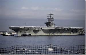 ญี่ปุ่นต้อนรับ USS Ronald Reagan ขับเคลื่อนนิวเคลียร์ ขึ้นฝั่งประจำการในโตเกียว