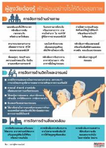 ผู้สูงวัยต้องรู้ พักผ่อนอย่างไรให้ดีต่อสุขภาพ