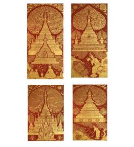 “ภาพลายคำน้ำแต้มพระธาตุสี่จอมฯ” ศิลปินเจ้าของผลงานคาดวอดไปในเพลิงไหม้ “พิพิธภัณฑ์แม่สะเรียง”