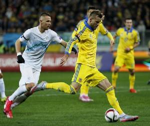 "ยูเครน" ขยี้สโลวีเนีย 2-0 แต่งตัวรอไปยูโร