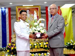 มรภ.สงขลาจัดพิธีรับสนองพระบรมราชโองการโปรดเกล้าฯ แต่งตั้ง “ศ.ดร.จรัส สุวรรณมาลา” นายกสภาคนใหม่