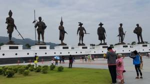 บรรยากาศอุทยานราชภักดิ์หัวหินยังปกติ ภายหลังแกนนำ นปช.ประกาศจะเดินทางมาตรวจสอบ