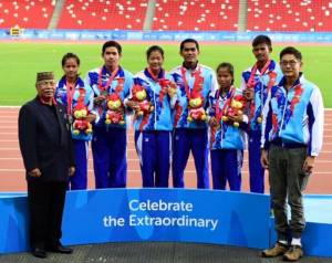 ทัพไทยทวงคืนเจ้าทอง “อาเซียนพาราเกมส์”