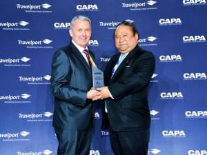 บางกอกแอร์เวย์สรับรางวัลสายการบินระดับภูมิภาคเอเชียแปซิฟิกยอดเยี่ยม ประจำปี 2558 จาก CAPA