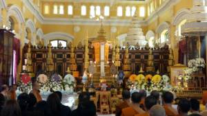 เชิญพระโกศทองน้อยประดิษฐานพระศพ “สมเด็จพระสังฆราช”