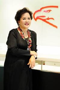 จันทนา สุขุมานนท์ ระดมทีมปูนอินทรีแจกลูกอมกันง่วง