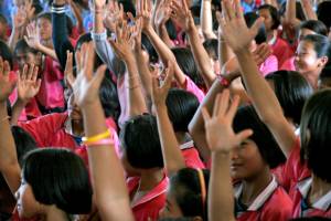 UNICEF Photo of the Week : ยูนิเซฟเรียกร้องให้ผู้ใหญ่รับฟังเสียงของเด็กและเยาวชนมากขึ้น