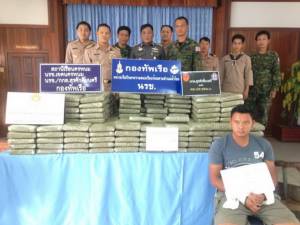 รวบพ่อลูกอ่อนขนกัญชามูลค่านับ 10 ล้านบ. อ้างรับจ้างหาเงินเลี้ยงลูก
