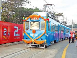 รถรางย่างกุ้งกลับมาอีกครั้งหนึ่ง หลังหายหน้าไป 70 ปี
