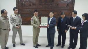 พร้อมเข้า AEC “พล.ต.อ.วุฒิ” ประชุมร่วมภารกิจงานตำรวจไทย-กัมพูชา