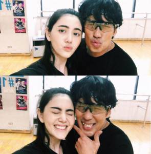 "ใหม่" แดนซ์กระจายฟิตซ้อม "รวมวง ธงไชย"