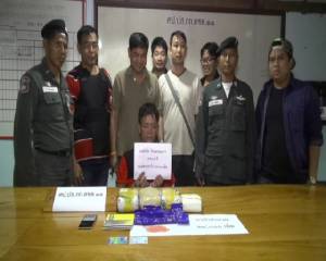 ตชด.11 รวบพ่อค้ายาบ้ารายใหญ่หวังเปิดตลาดใหม่เมืองจันท์