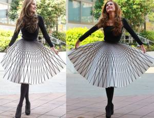 ไม่สวยจริงใส่ไม่ได้นะ กระโปรงเวอร์วังของ “ขวัญ อุษามณี”
