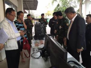 บุกจับร้านบาคาร่ากลางเมืองหนองคาย