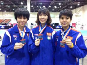 กระหึ่มอเมริกา! “น้องเทนนิส” คว้าทอง เทควันโด ยู.เอส.โอเพน