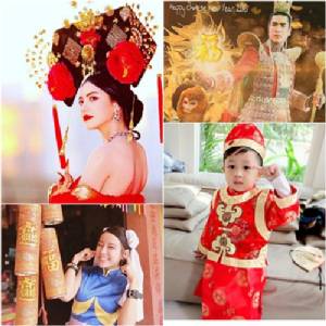 ส่องอาหมวย-อาตี๋คนบันเทิง สวย-หล่อรับตรุษจีน