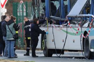 Six killed as school bus crashes with truck in France: police