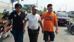 ล่าโจรกระชากสร้อยแย่งปืน ตร.ยิงเปิดทางหลบหนี แต่ไม่รอดถูกรวบ