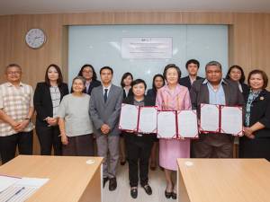 ม.ทักษิณร่วมลงนามทางวิชาการกับ ม.มหาสารคาม และศูนย์มานุษยวิทยาสิรินธร (องค์กรมหาชน)