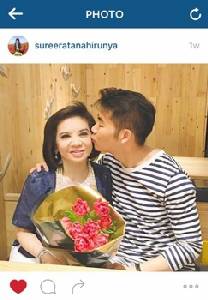 สุรีย์ รัตนหิรัญญา...โดนหนุ่มน้อยหอมฟอดใหญ่