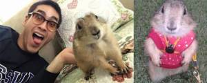 มาดู “ณเดชน์” เห่อ “แพรี่ด็อก” เพื่อนใหม่
