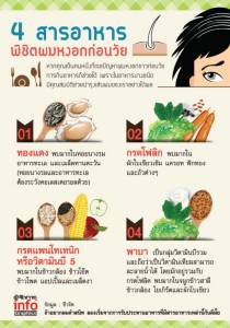 4 สารอาหารพิชิตผมหงอกก่อนวัย