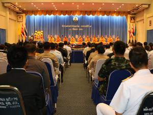 ทัพเรือภาค 2 ทำบุญเลี้ยงพระเนื่องในวันสถาปนาครบรอบ 24 ปี