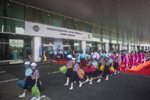 พม่าตัดริบบิ้นเปิดอาคารผู้โดยสารหลังใหม่สนามบินย่างกุ้ง